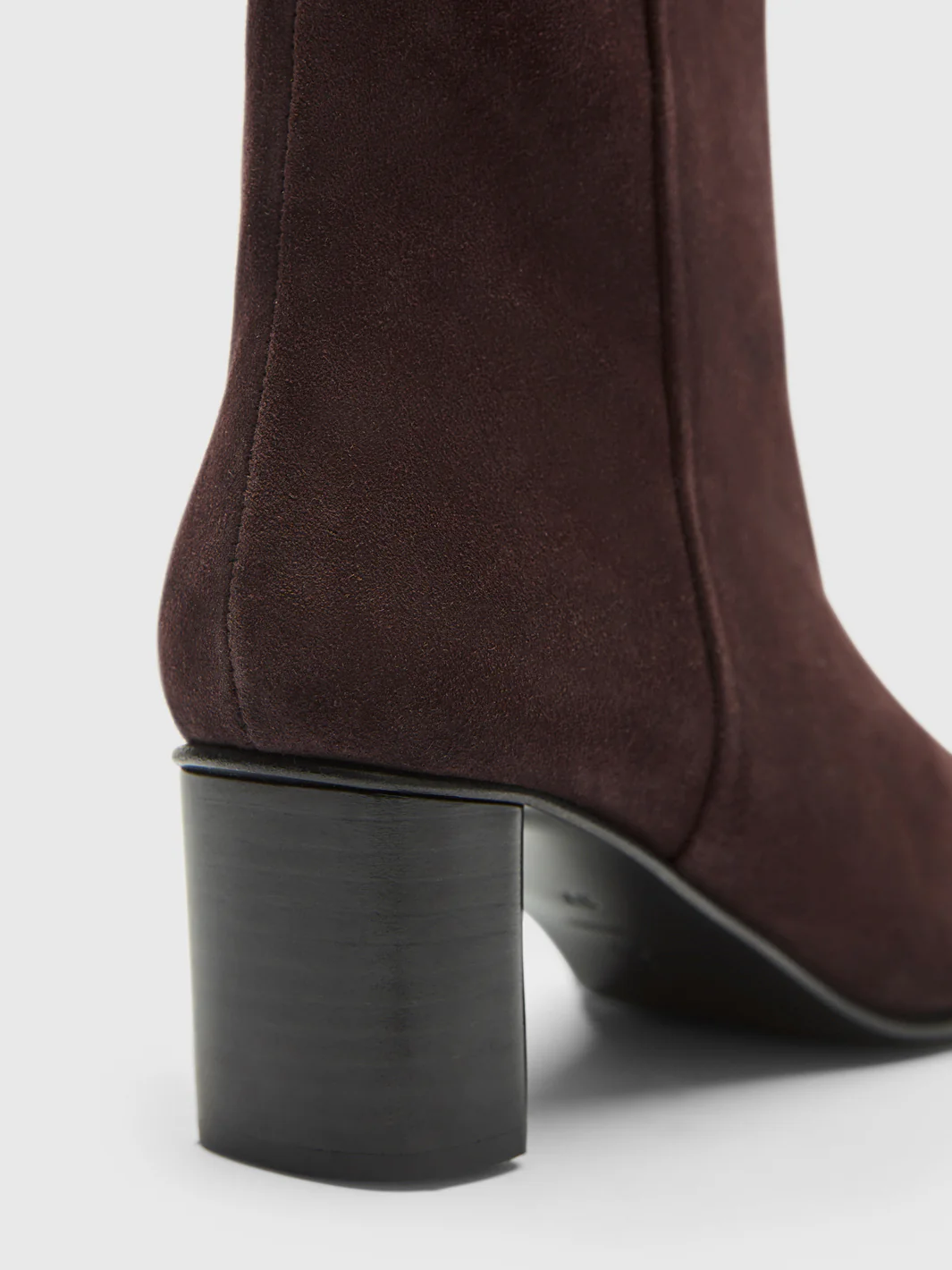 Praia Walnut Suede Ankle boots
