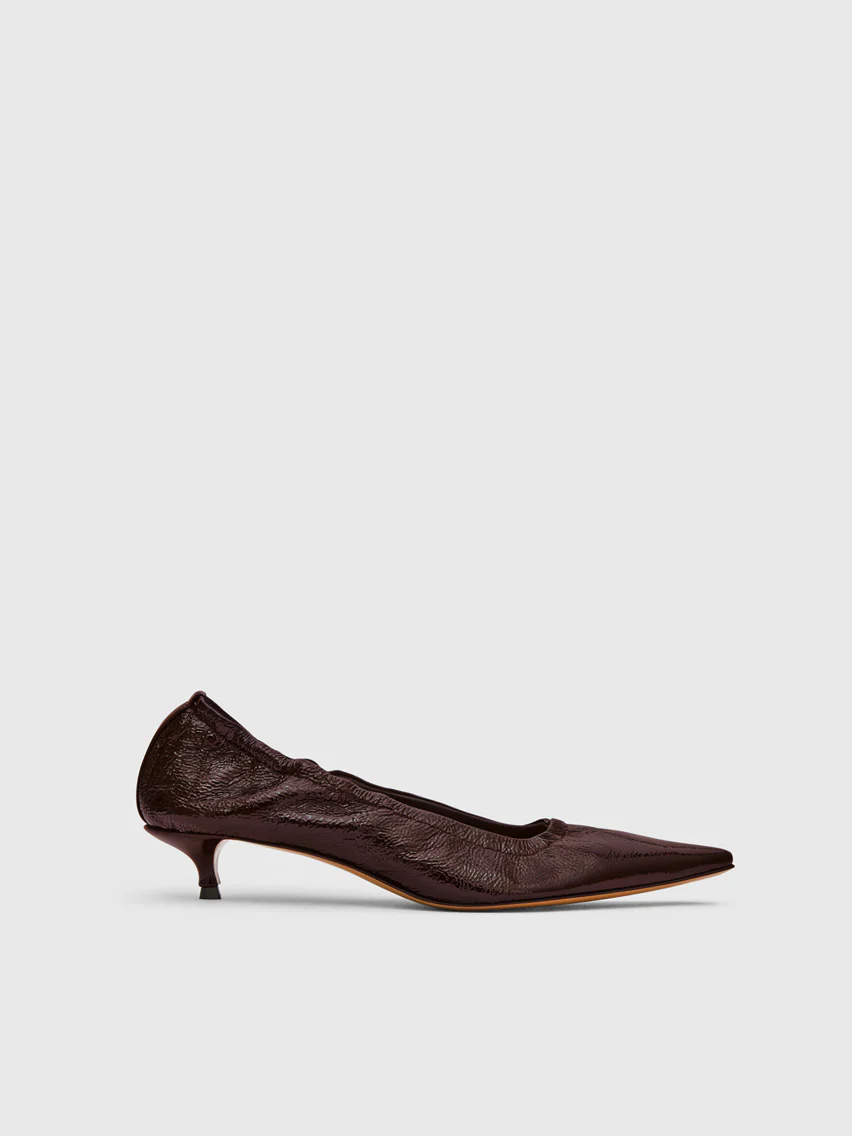 Valfurva Walnut Naplak Leather Pumps